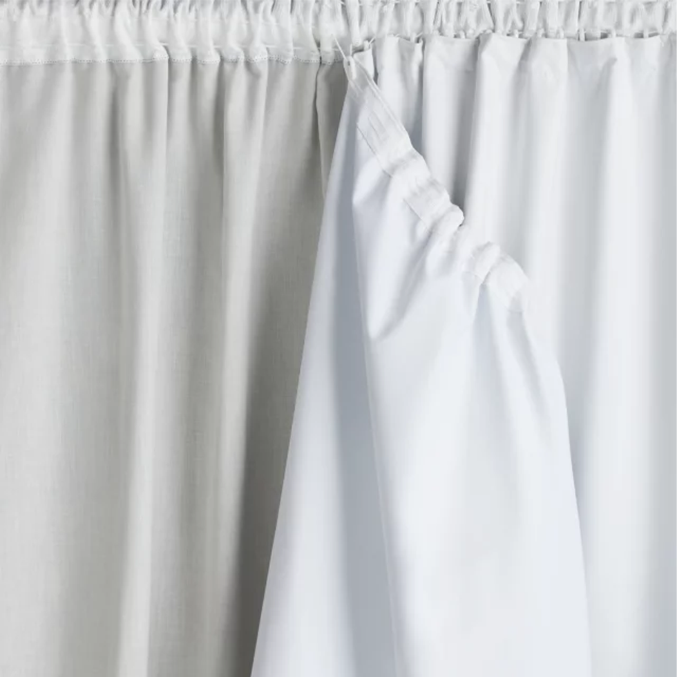 Anyday Pair Blackout Pencil Pleat & Eyelet Curtain Lining  