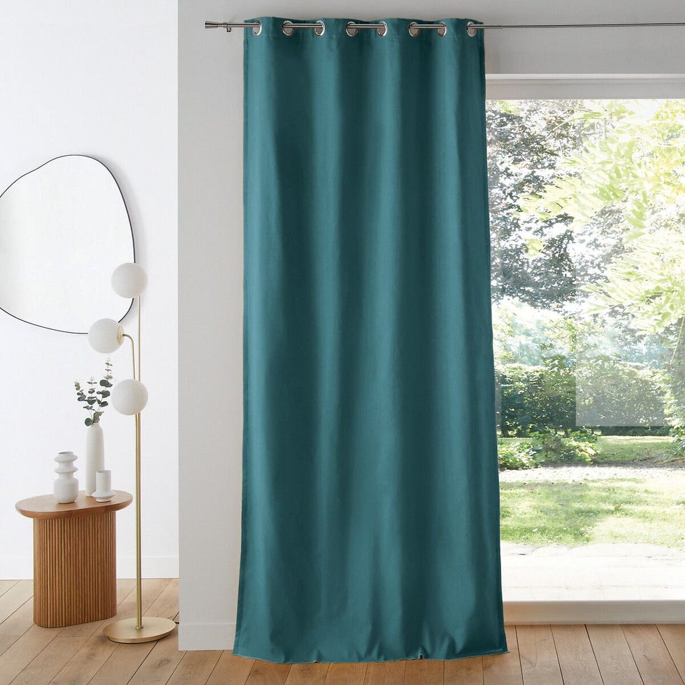 Scenario Cotton Blackout Eyelet Curtain