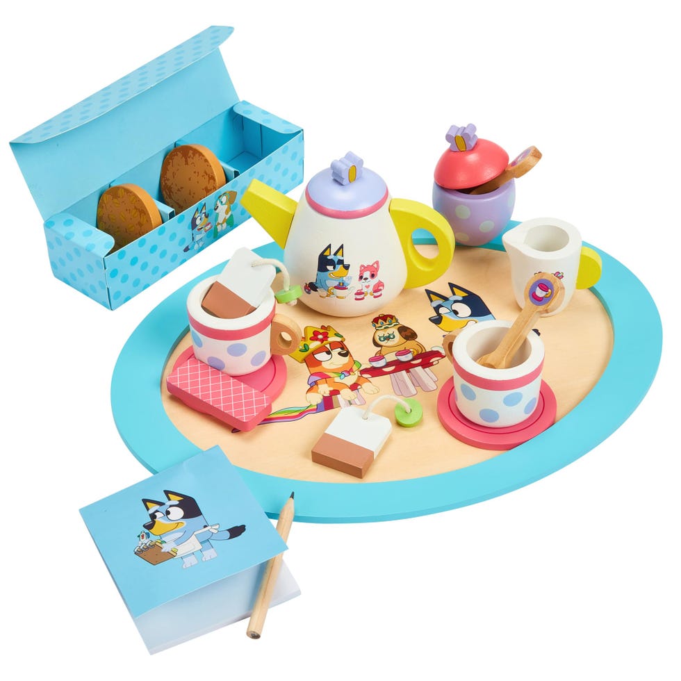 Wooden Tea Party Set