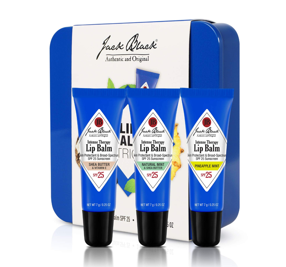 Jack Black Intense Therapy Lip Balm Trio