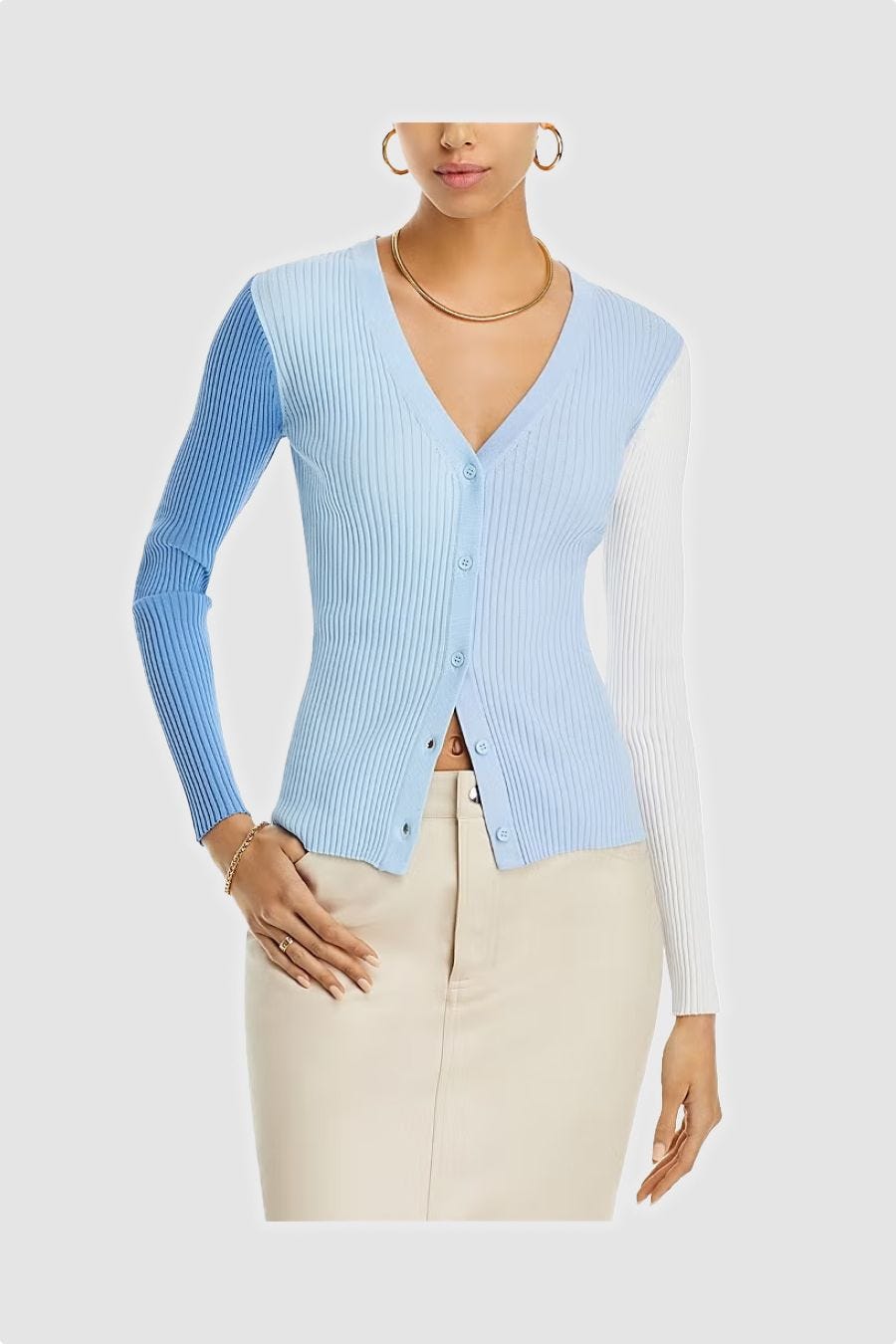 Ribbed Cardigan