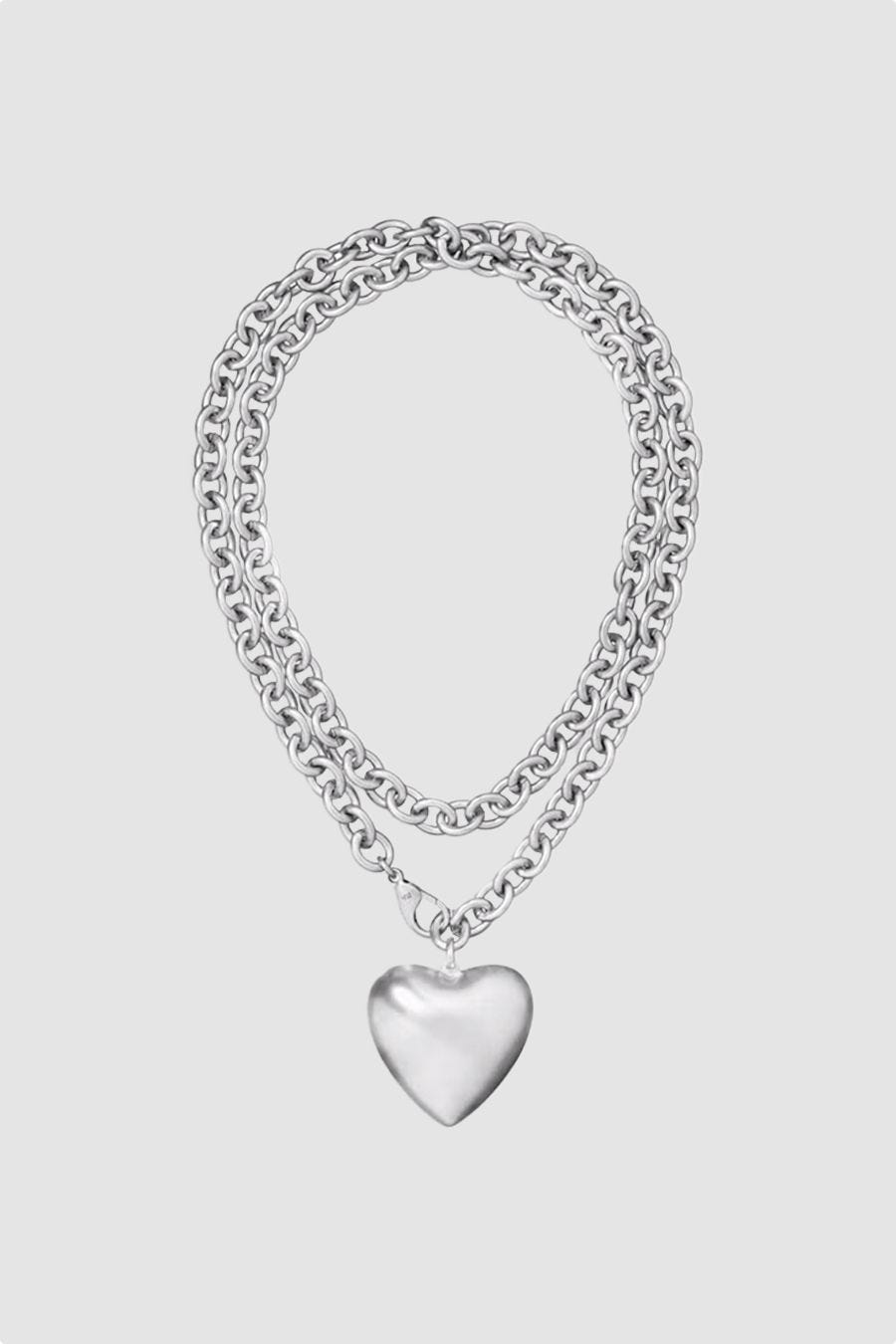 The Puffy Heart necklace