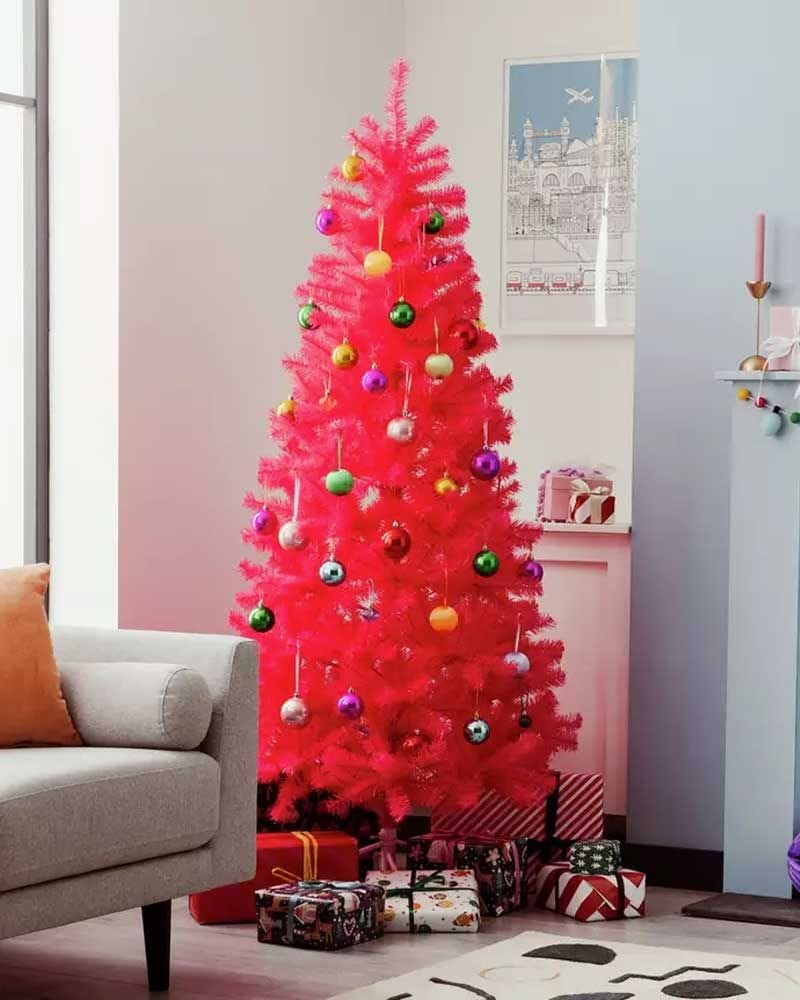 6ft Fashion Christmas Tree - Pink