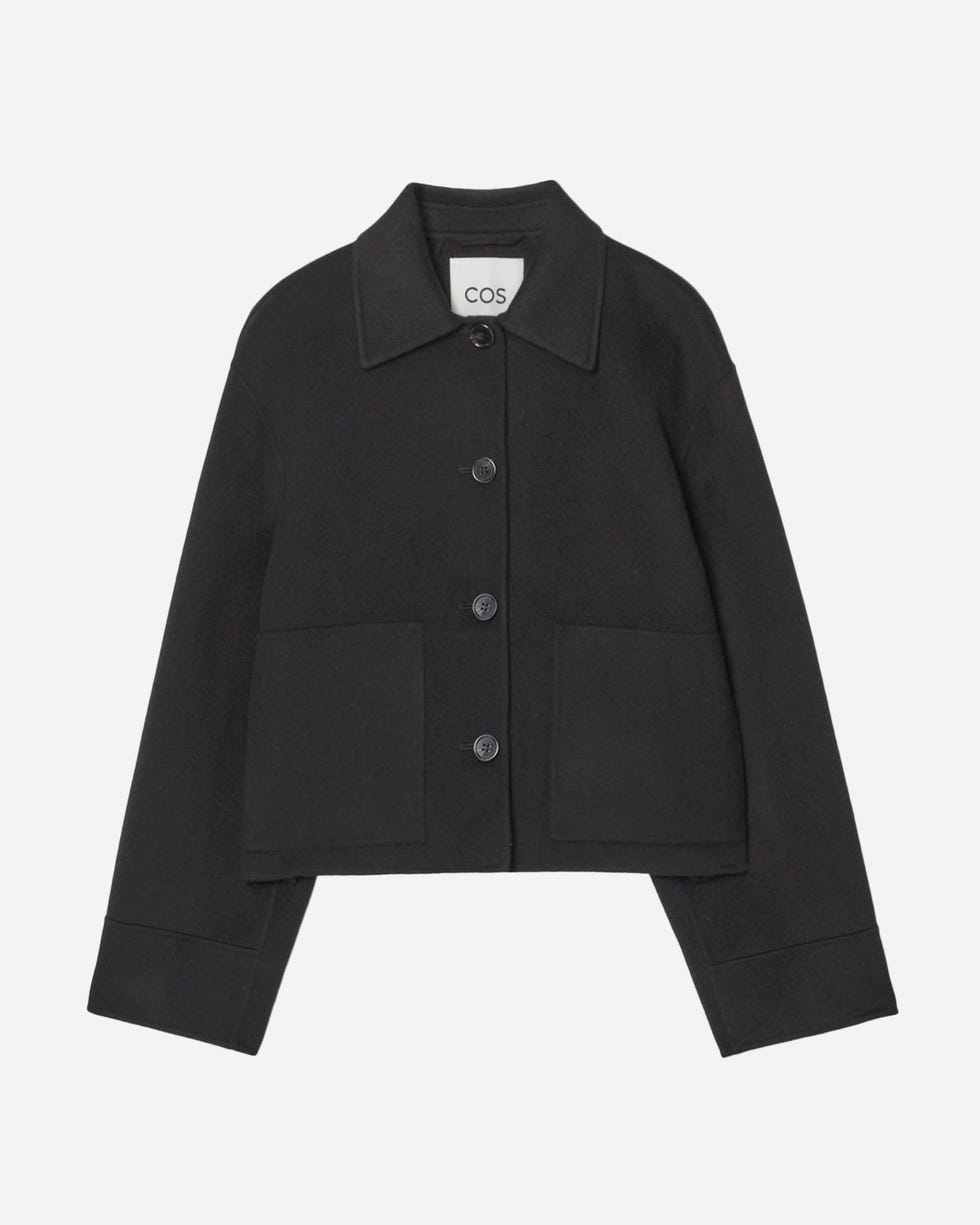 DOUBLEFACE WOOL BOX JACKET