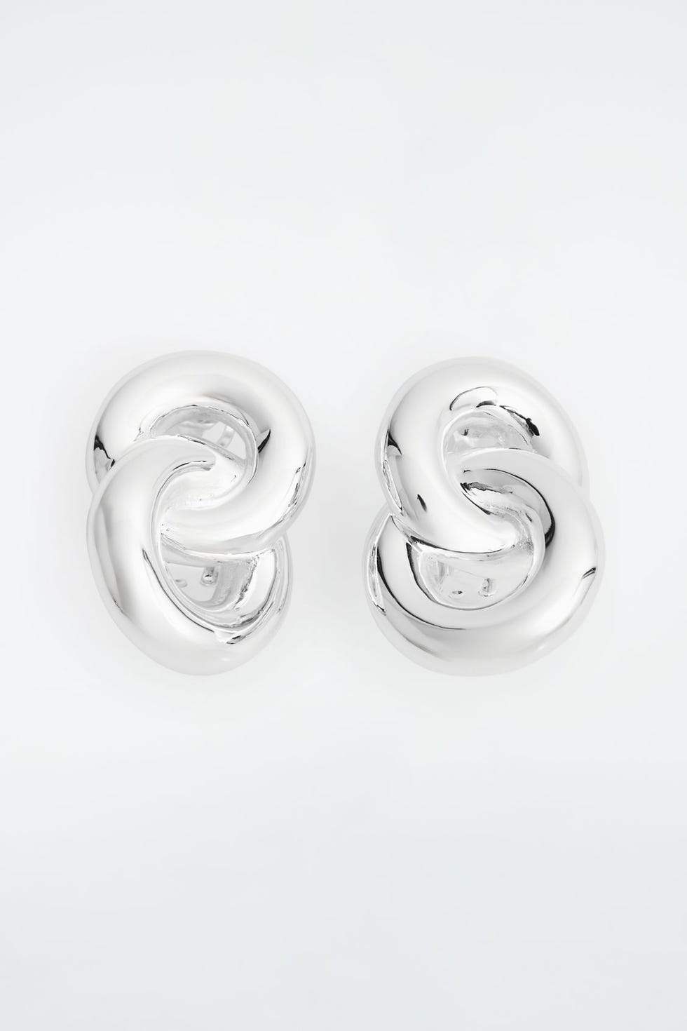 Double Hoop Clip-Earrings