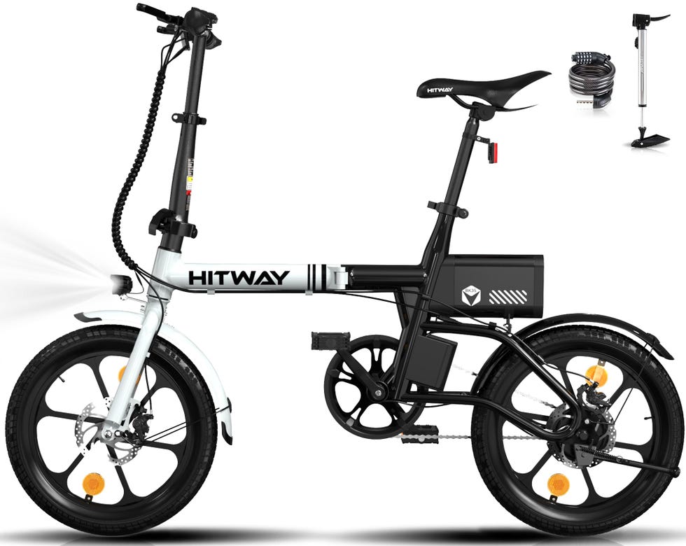 HITWAY BK35 Bici elettrica 250W 36V Bici da città pieghevole 25-60KM Pendolari e Bike