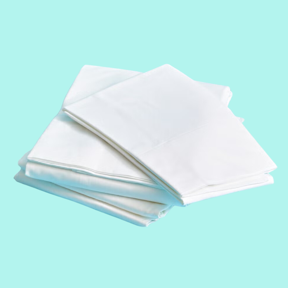 Italian 400-Thread-Count Percale Sheet Set