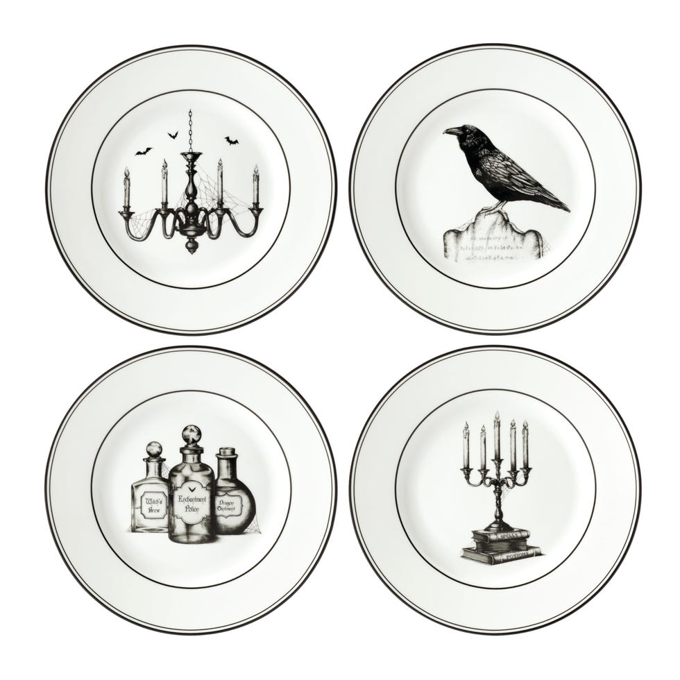4-Piece Dessert Plate Set