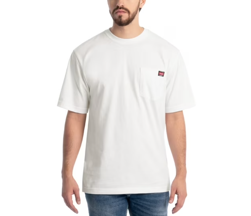 Wrangler Workwear Men's Short Sleeve Pocket T-Shirt