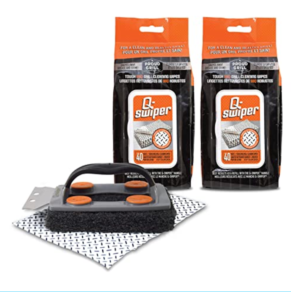 Q-Swiper BBQ Grill Cleaner Set 