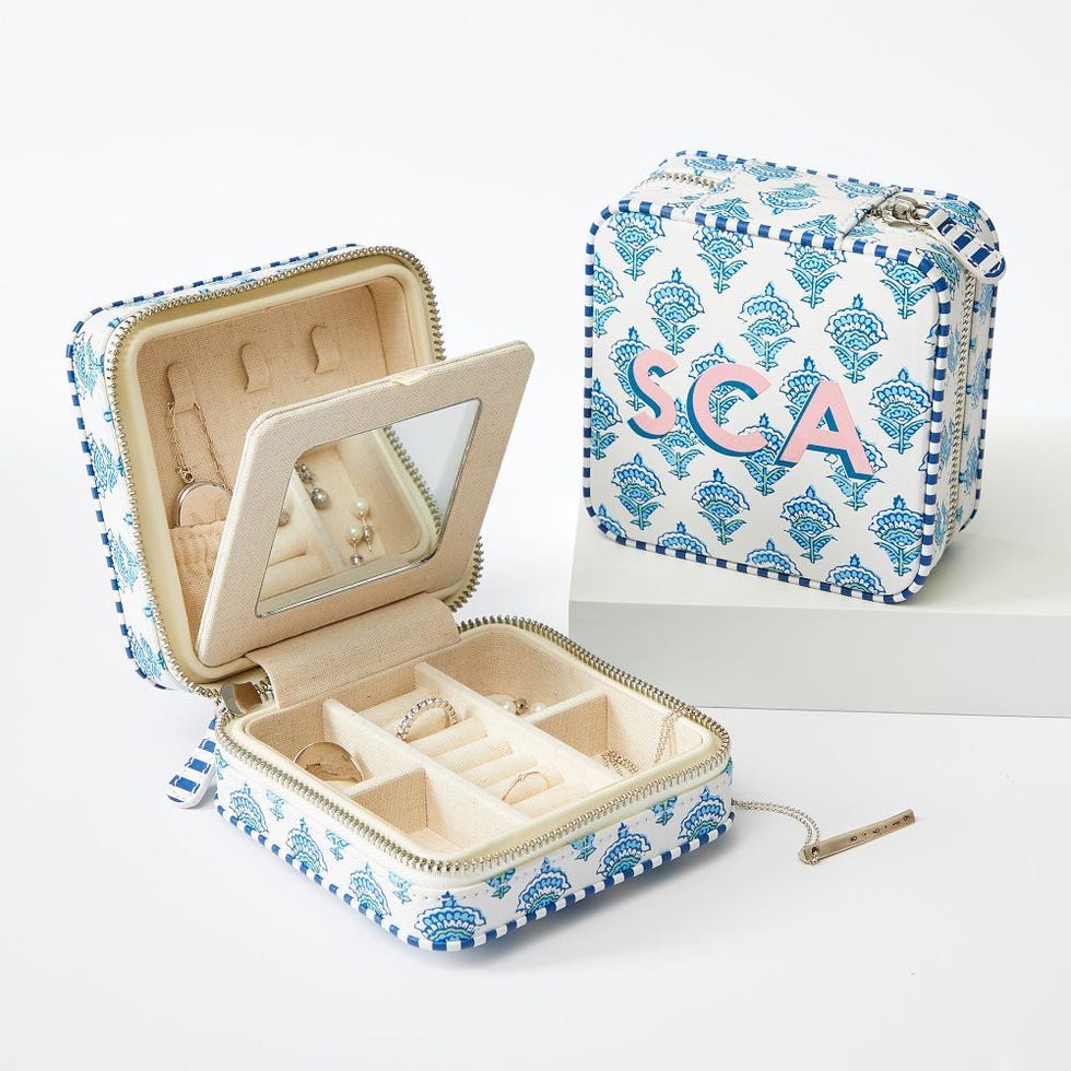 Small Travel Jewelry Case