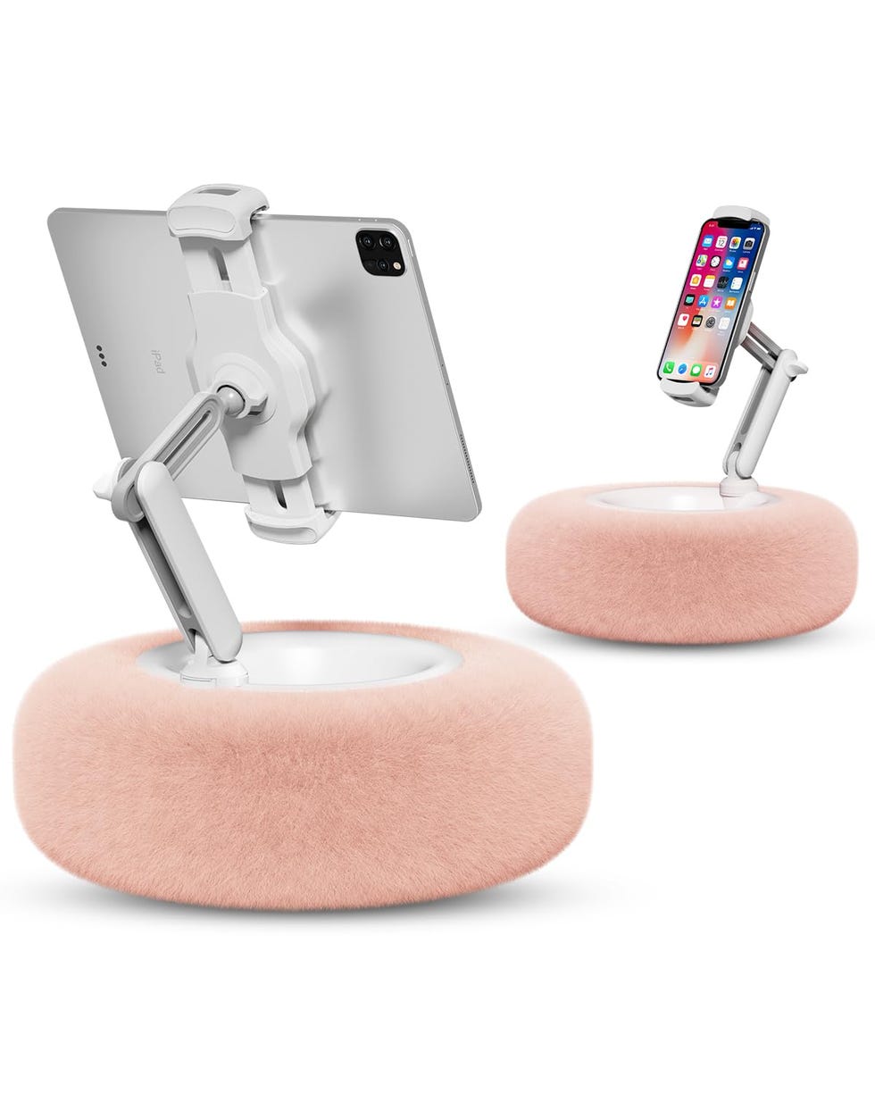Tablet Stand Pillow with Bowl 