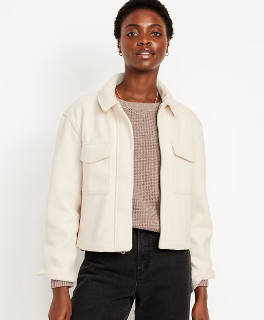 Relaxed Shirt Jacket