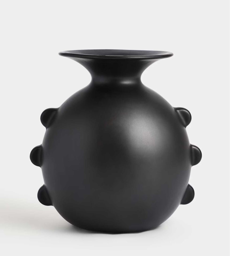Scallop Edge Ceramic Bouquet Vase