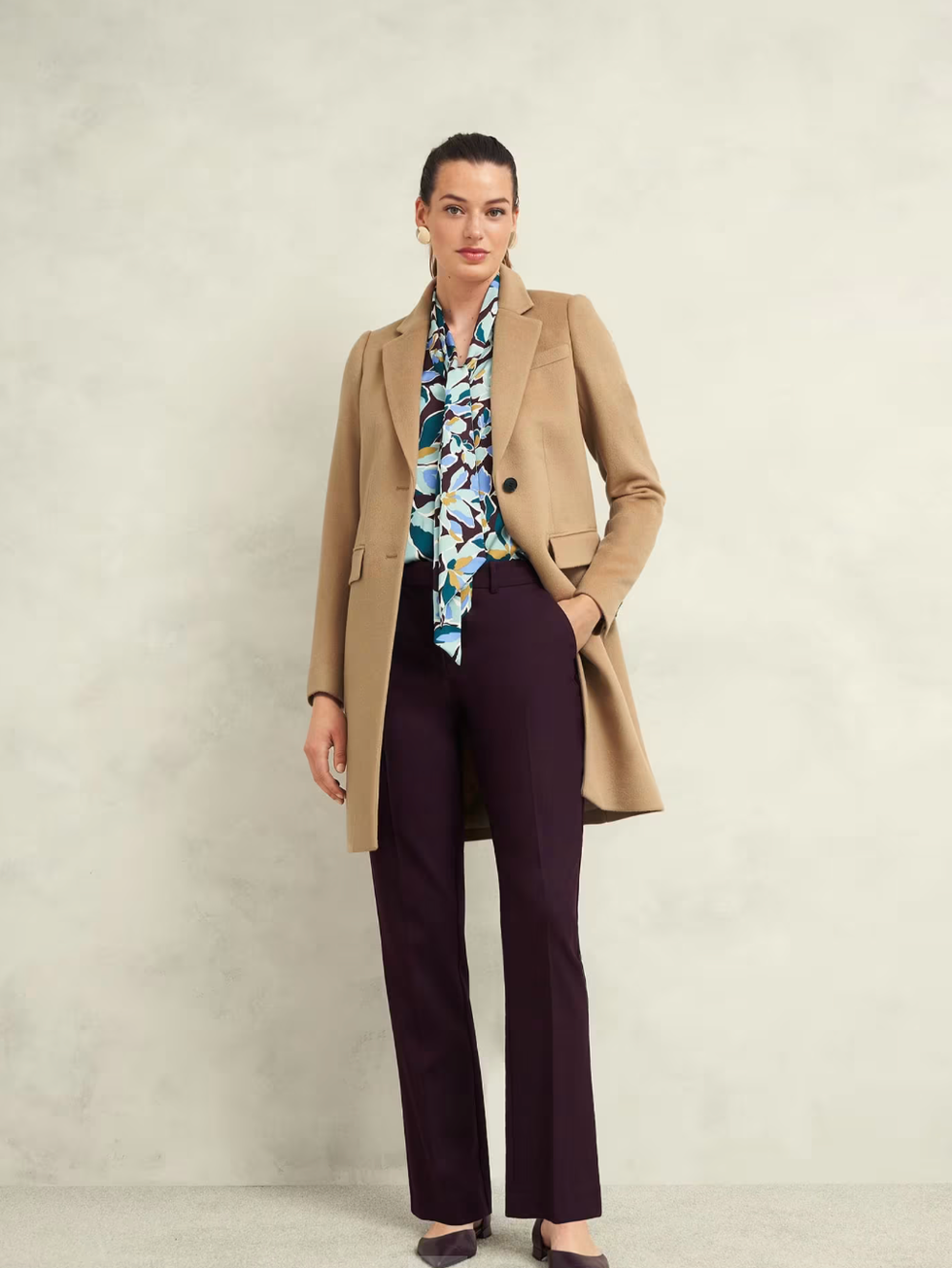 Petite Cavendish Wool Coat