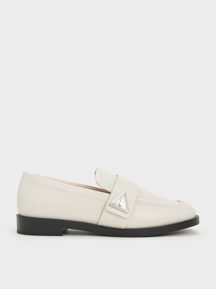 Trice Metallic Accent Loafers