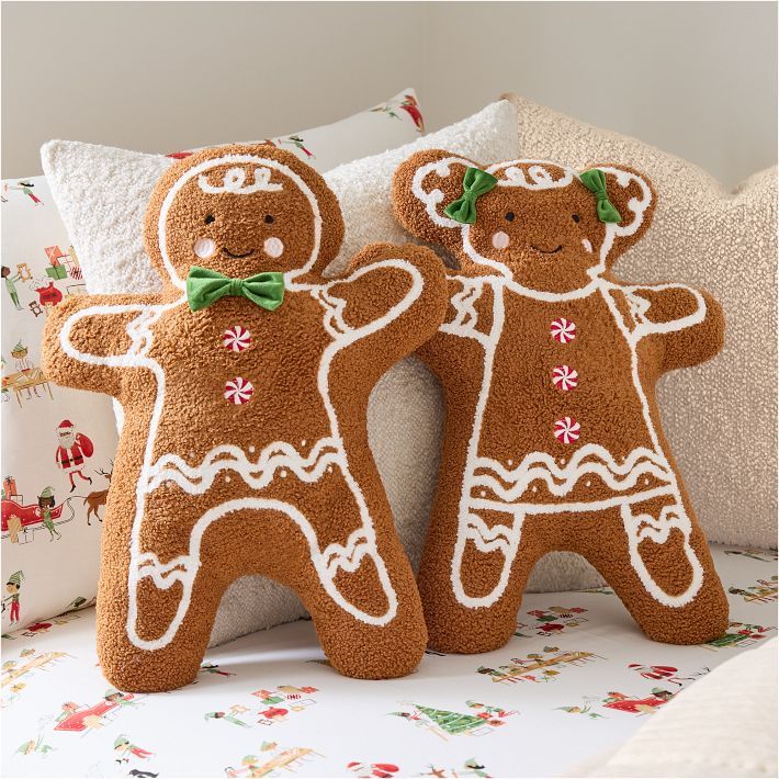 Illuminated ginger bread duo christmas decor store