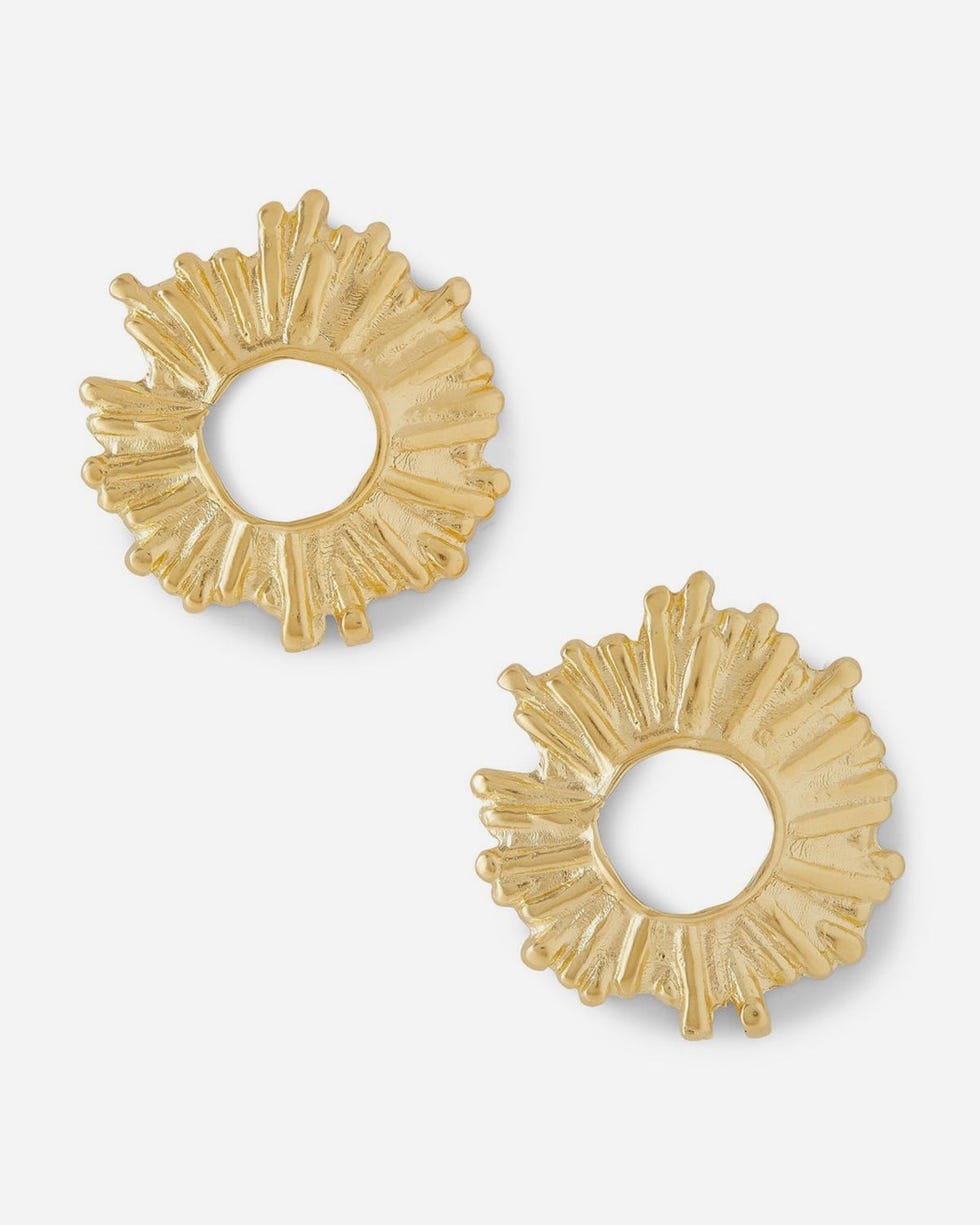 Homer Gold-Plated Earrings