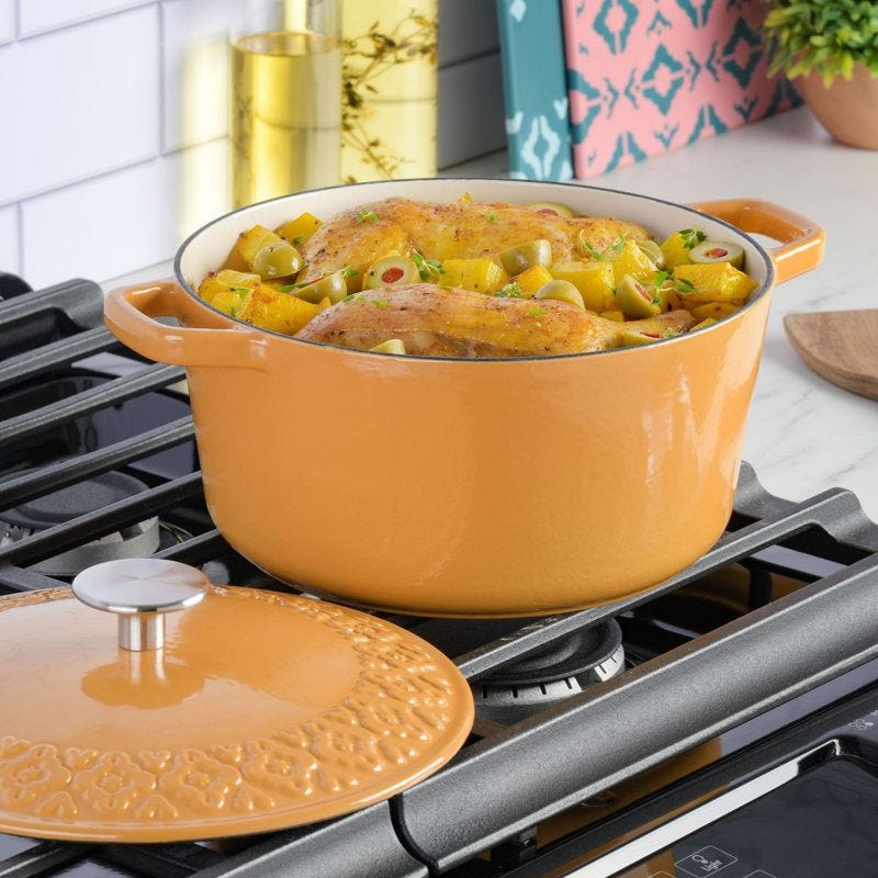 Enameled Cast Iron Dutch Oven 