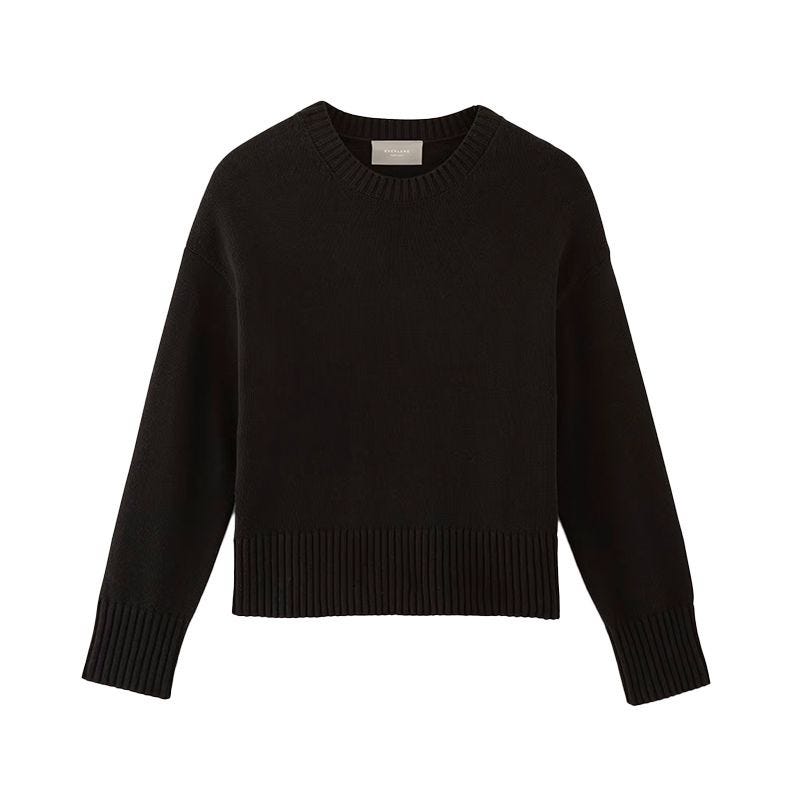 The Boxy Sweater in Everyday Cotton