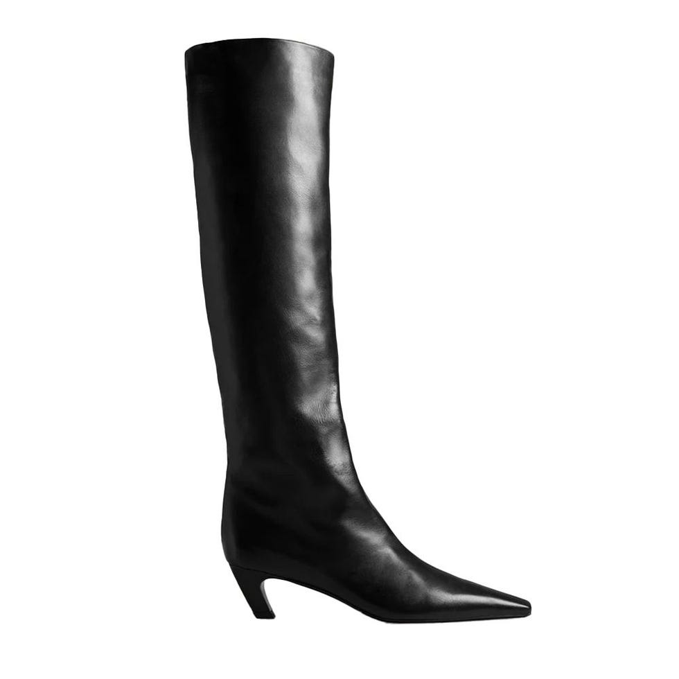 Davis Boot in Black Leather