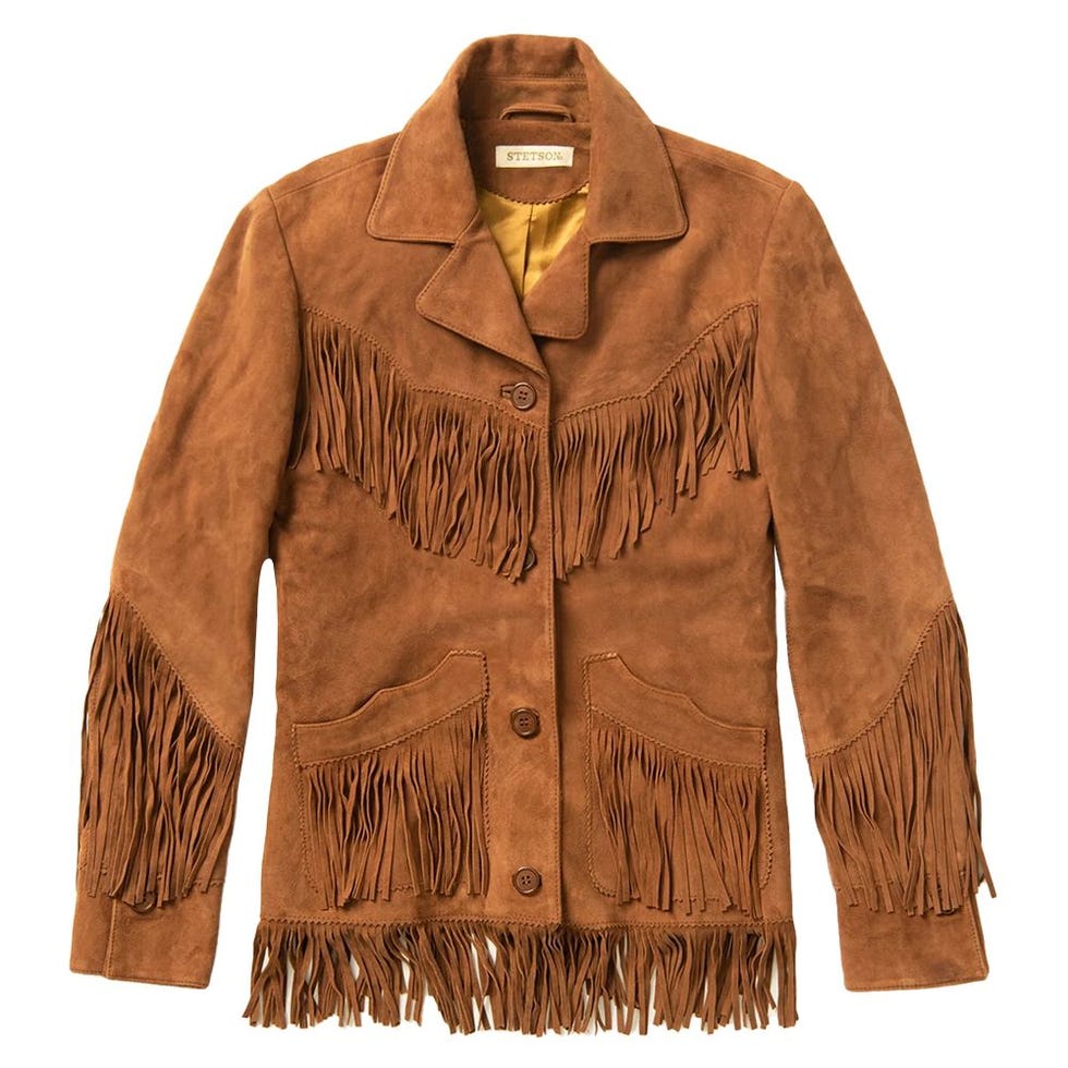 Lamb Suede Fringed Jacket