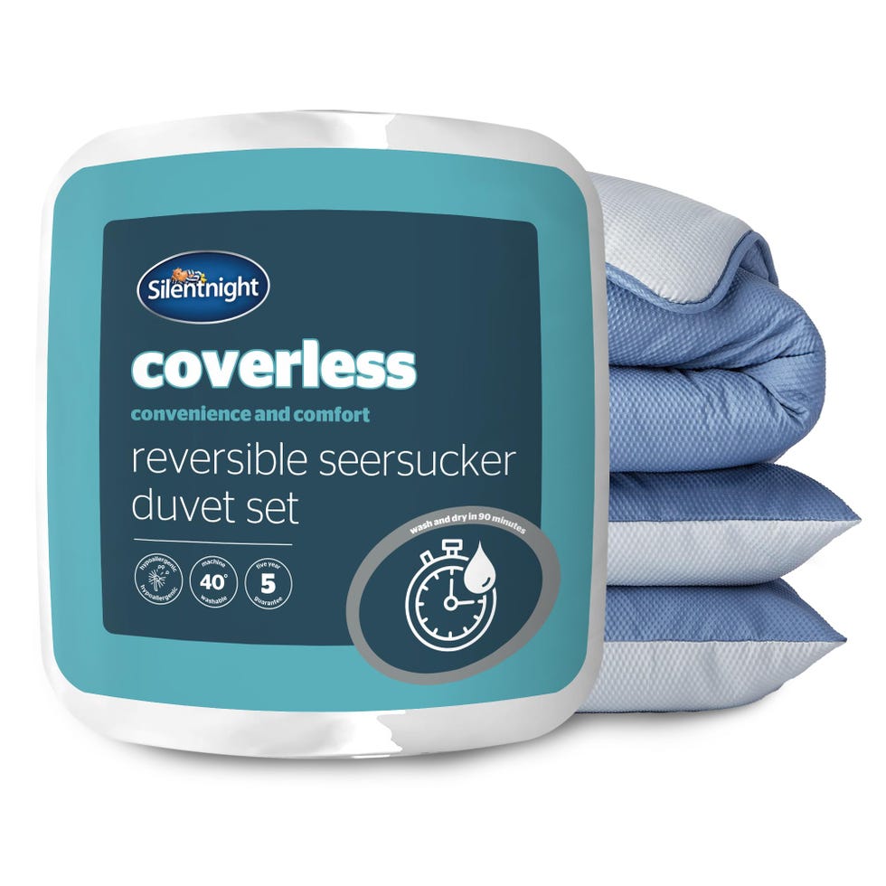 Coverless Seersucker Duvet - 10.5 Tog