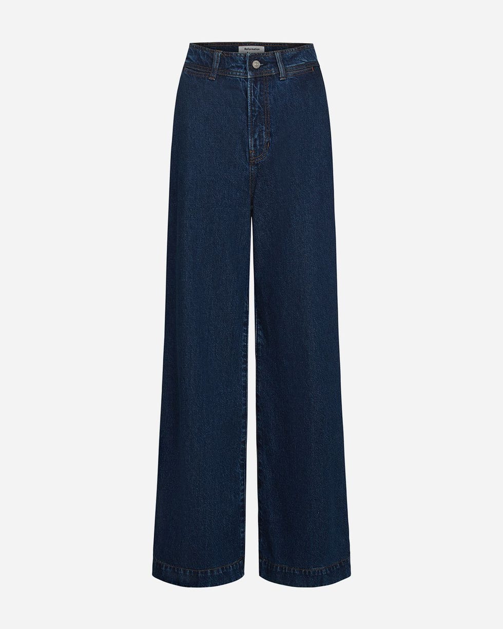 Austin Ultra High Rise Wide Leg Jeans 