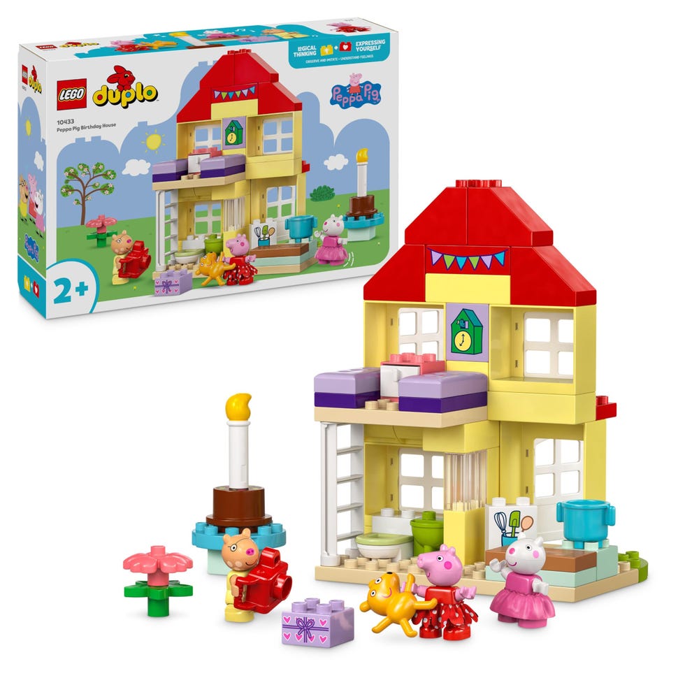 DUPLO Peppa Pig Birthday House Playset