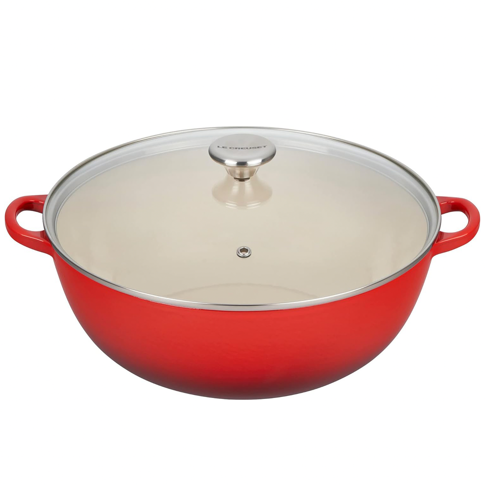 Enameled Cast Iron Chef's Oven with Glass Lid