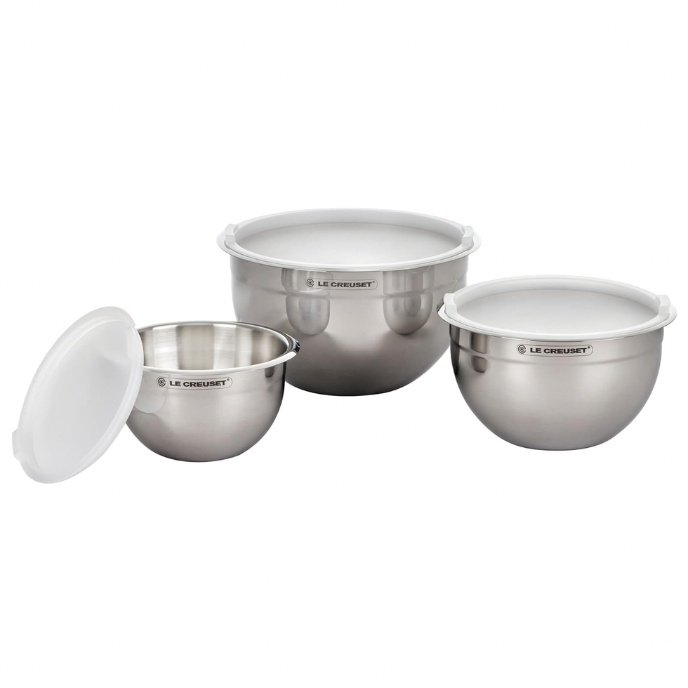 Stainless Steel Nested Mixing Bowls (Set of 3)