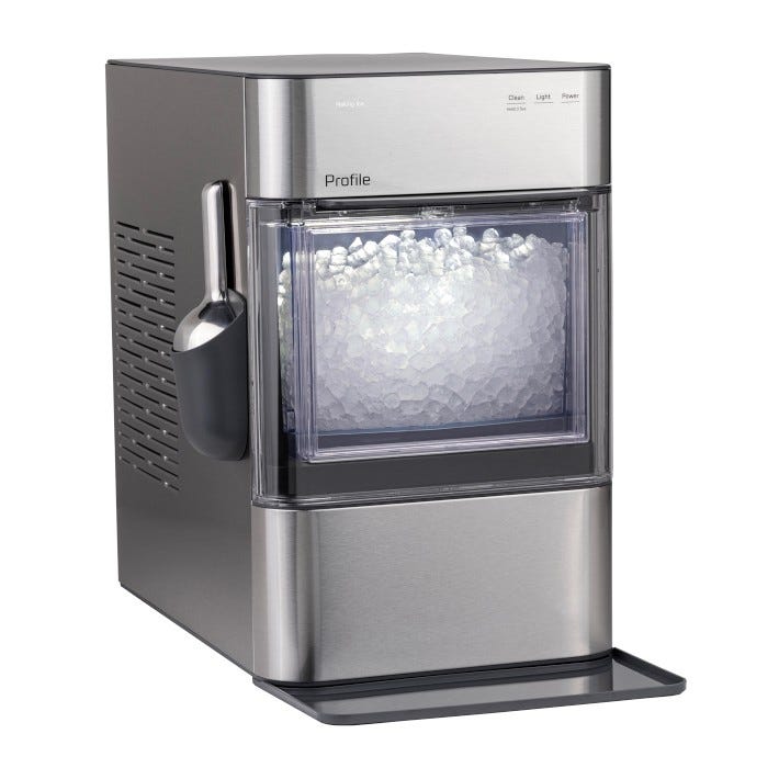GE Profile Opal 2.0 Ultra Nugget Ice Maker with Scale Inhibiting Filter