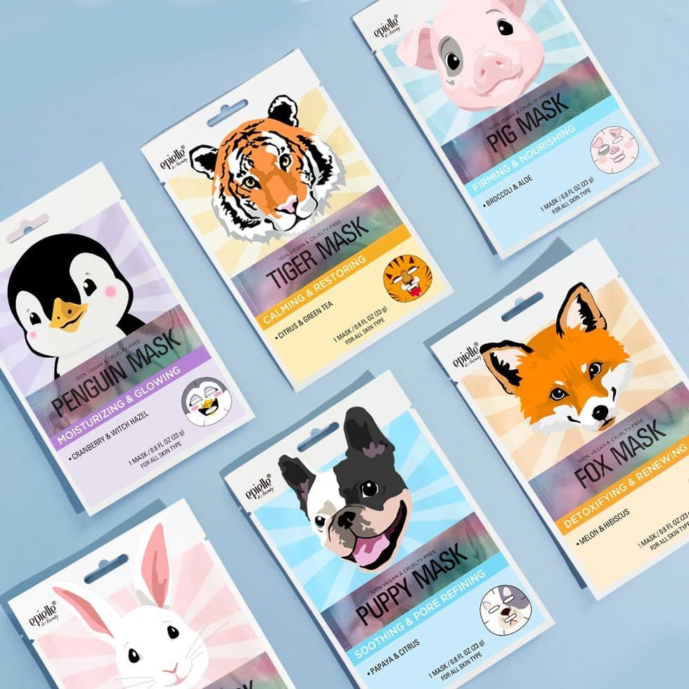 Animal Character Sheet Masks 