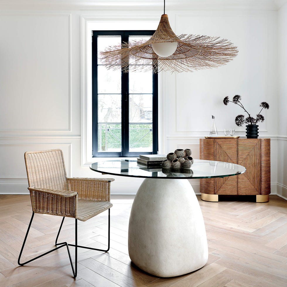 Round White Concrete Dining Table With Glass Top Round White Concrete Dining Table With Glass Top