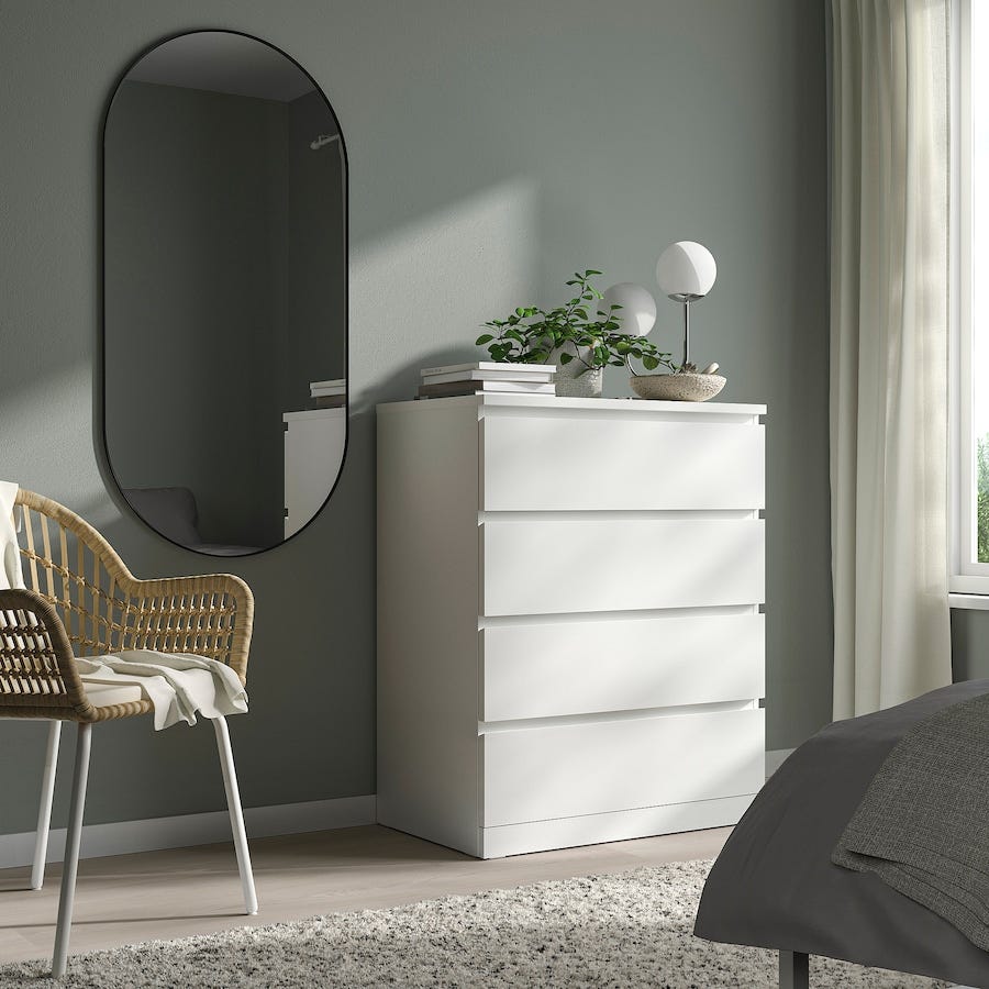 MALM chest of drawers