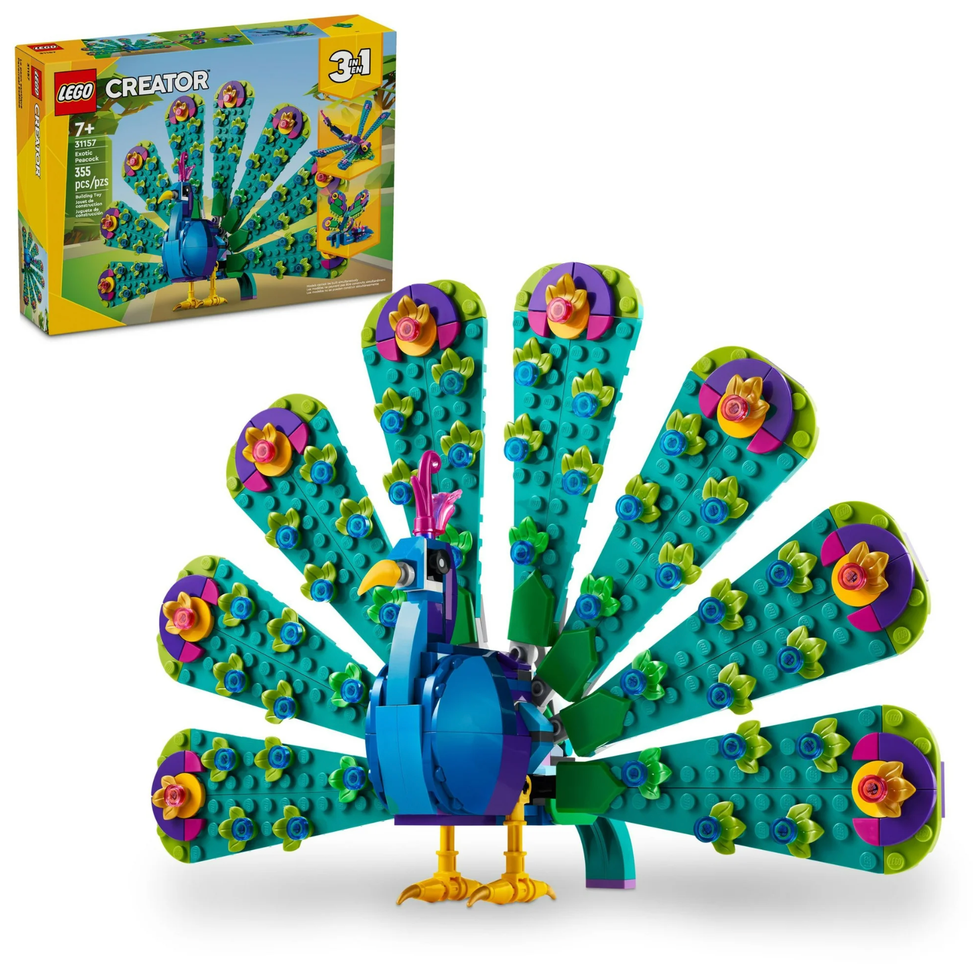 Creator 3-in-1 Exotic Peacock
