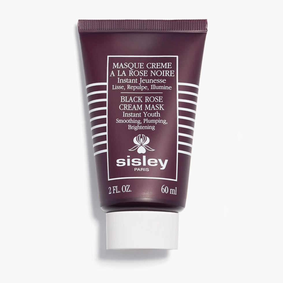 Masque crème à la rose noire