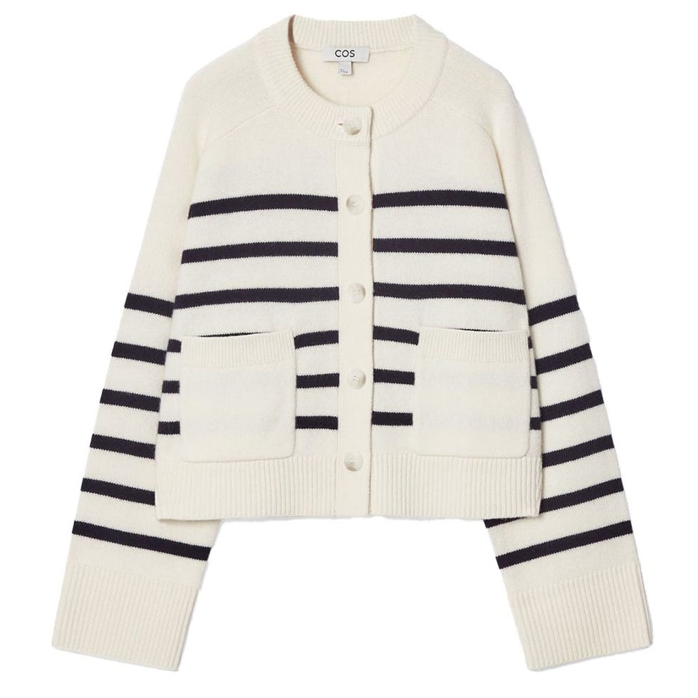 Wool Crewneck Cardigan