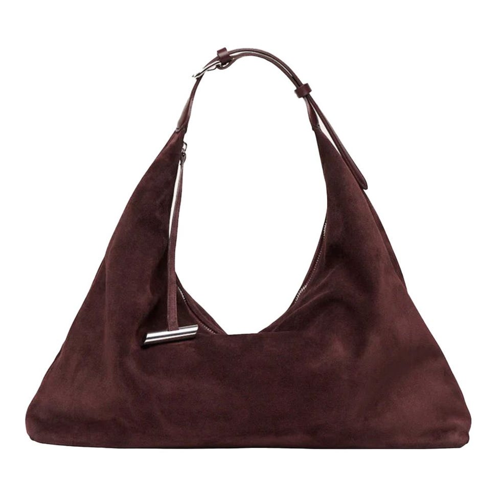 Pillow Hobo Suede Amarone