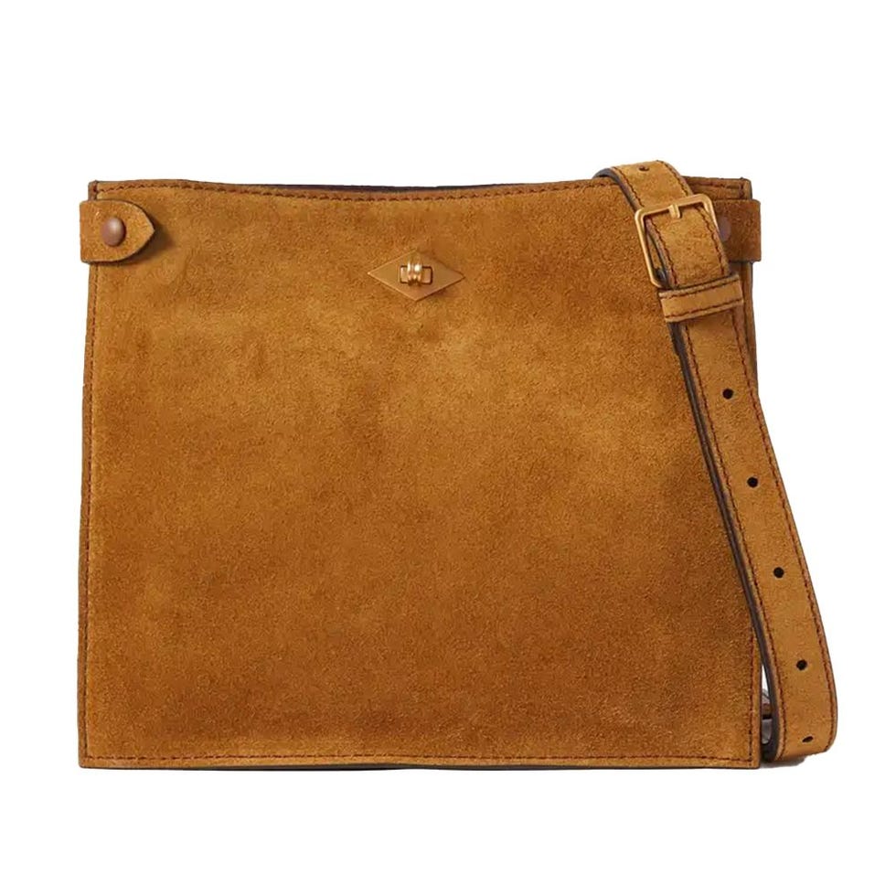 Stowaway Suede Bag