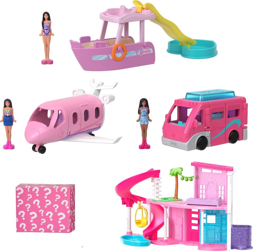 Mini BarbieLand DreamHouse & Vehicle Play Set