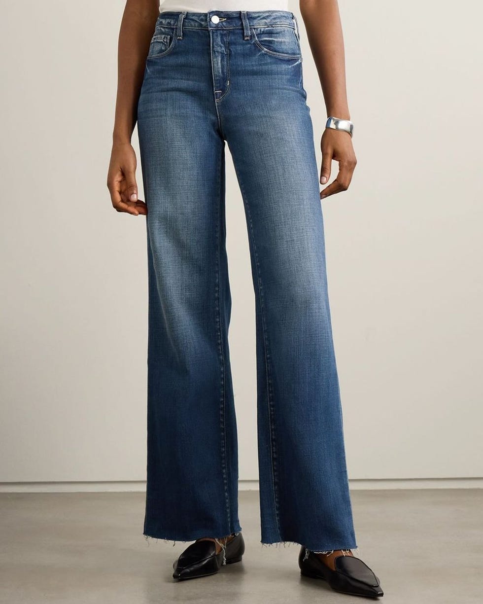 Scottie High Rise Wide Leg Jeans