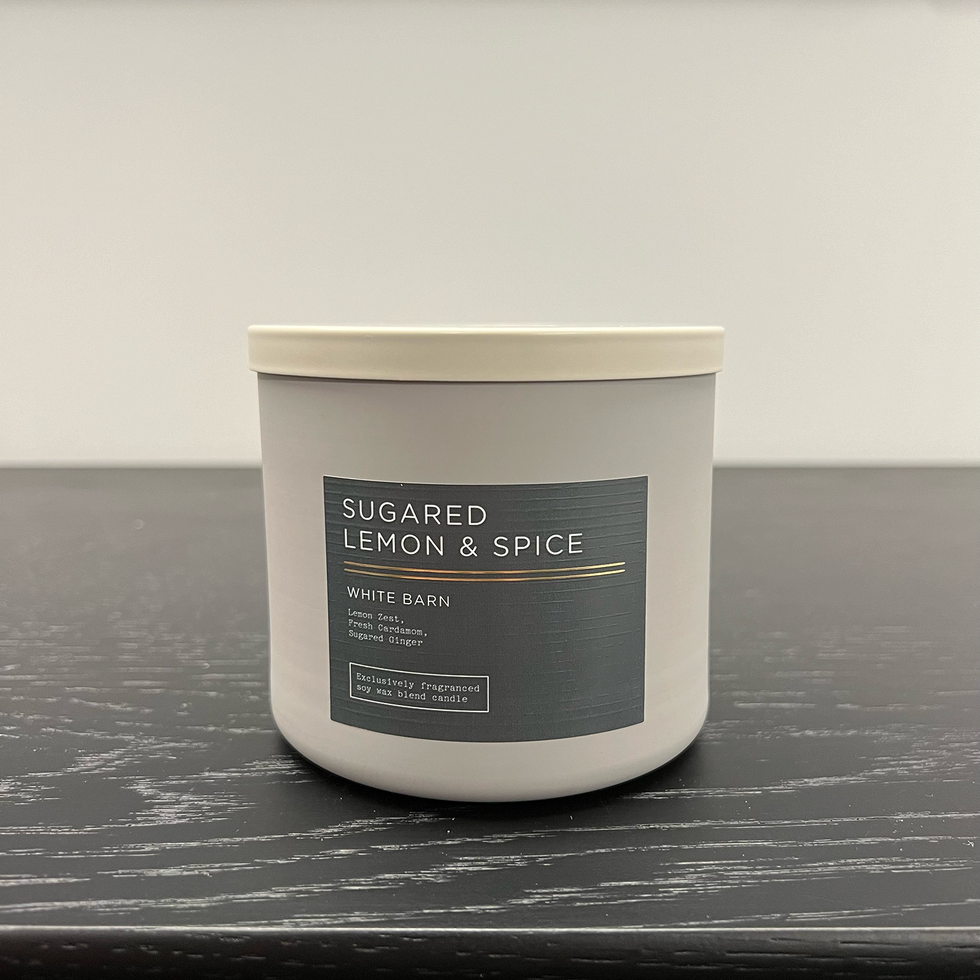 White Barn Sugared Lemon & Spice 3-Wick Candle