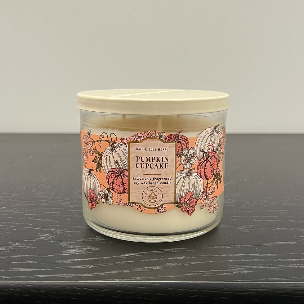 Pumpkin Cupcake 3-Wick Candle