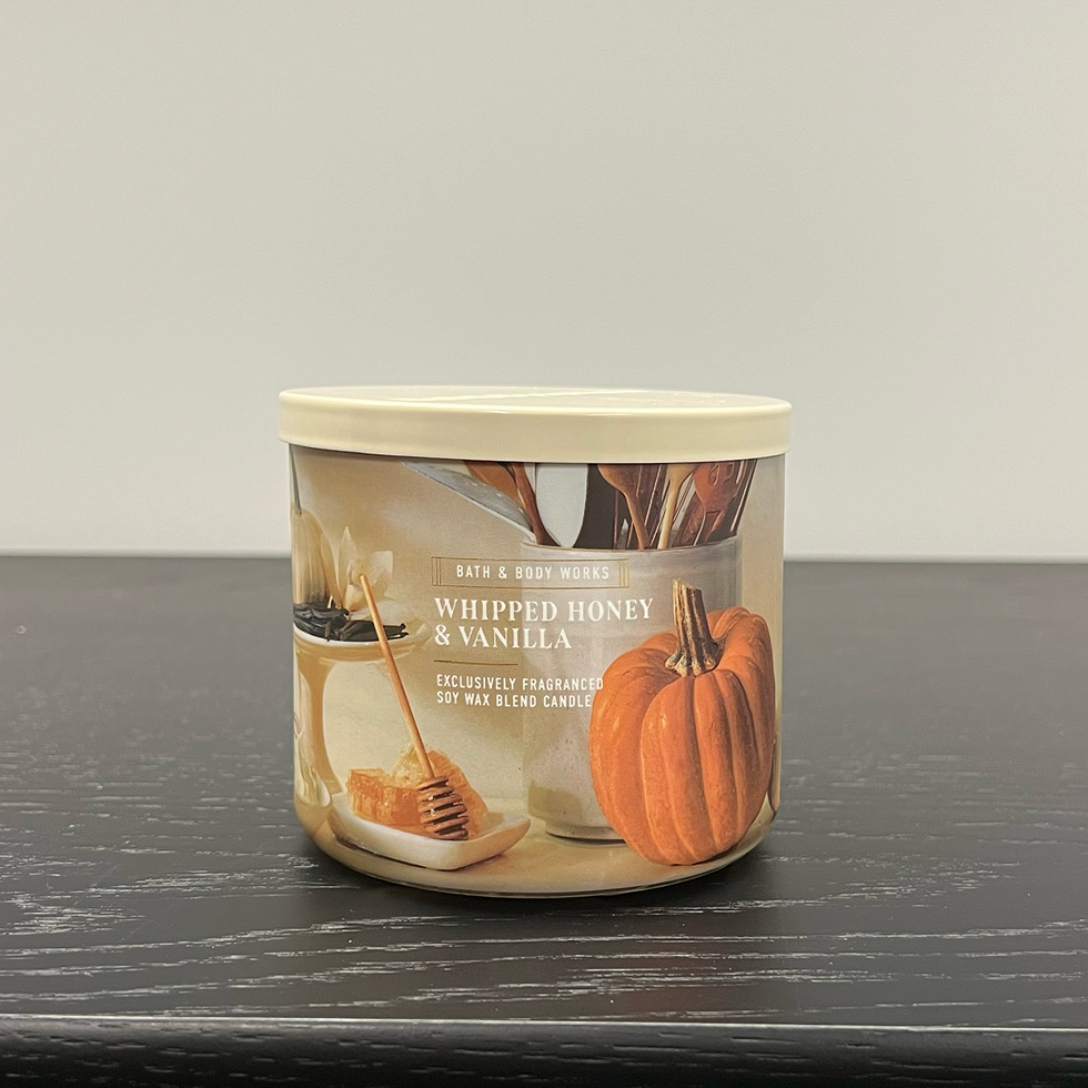 Whipped Honey & Vanilla 3-Wick Candle