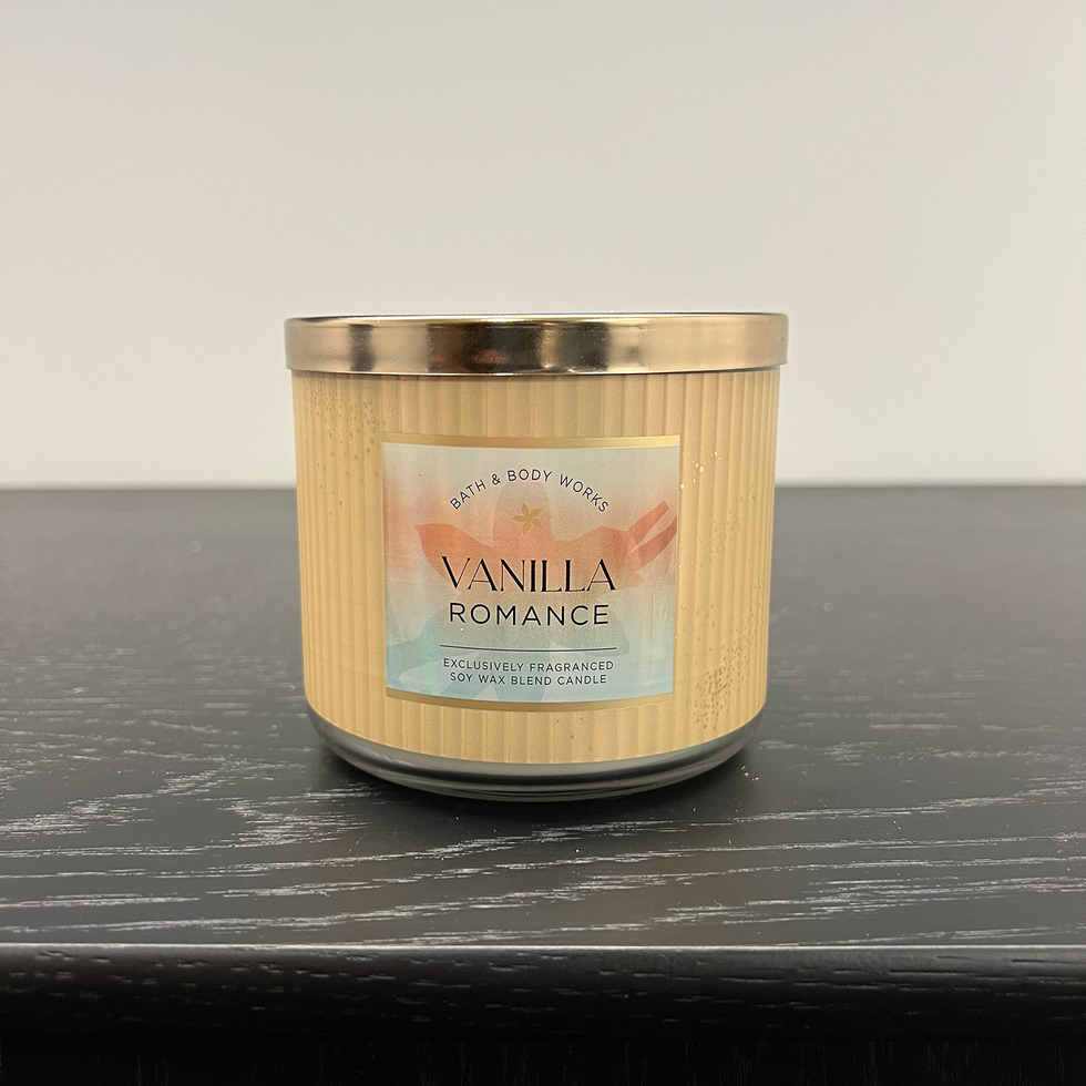 Vanilla Romance 3-Wick Candle