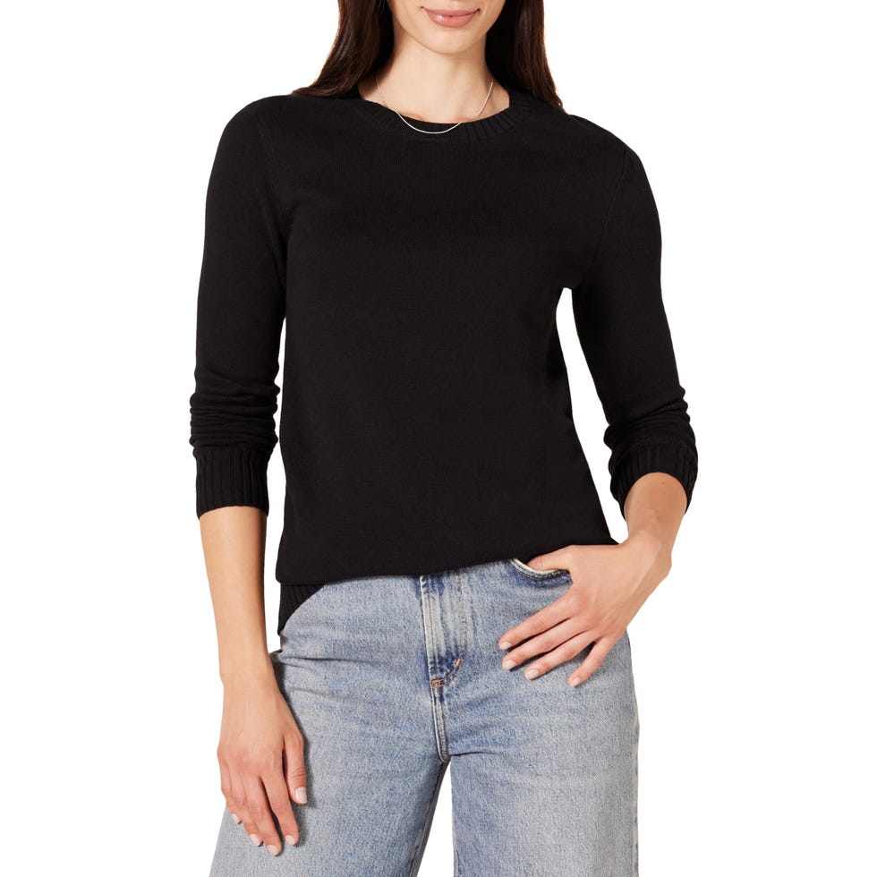 100% Cotton Crewneck Sweater