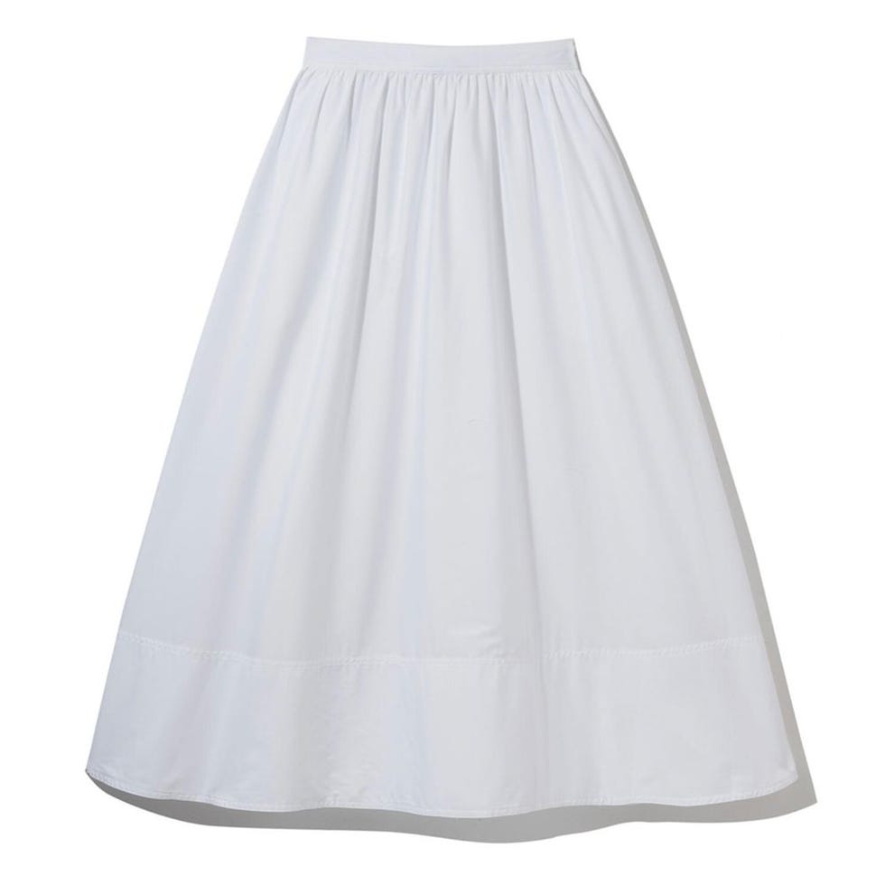 Ariella Poplin Midi Skirt