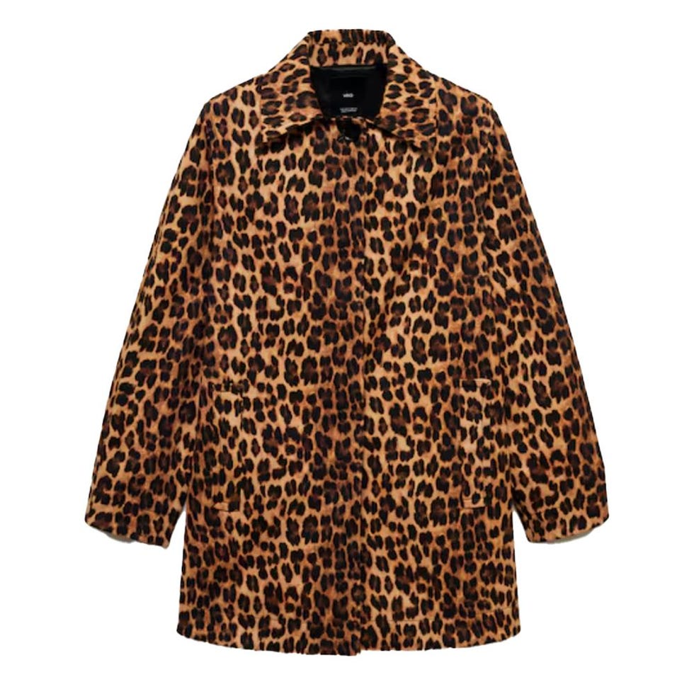 Leopard Straight Coat