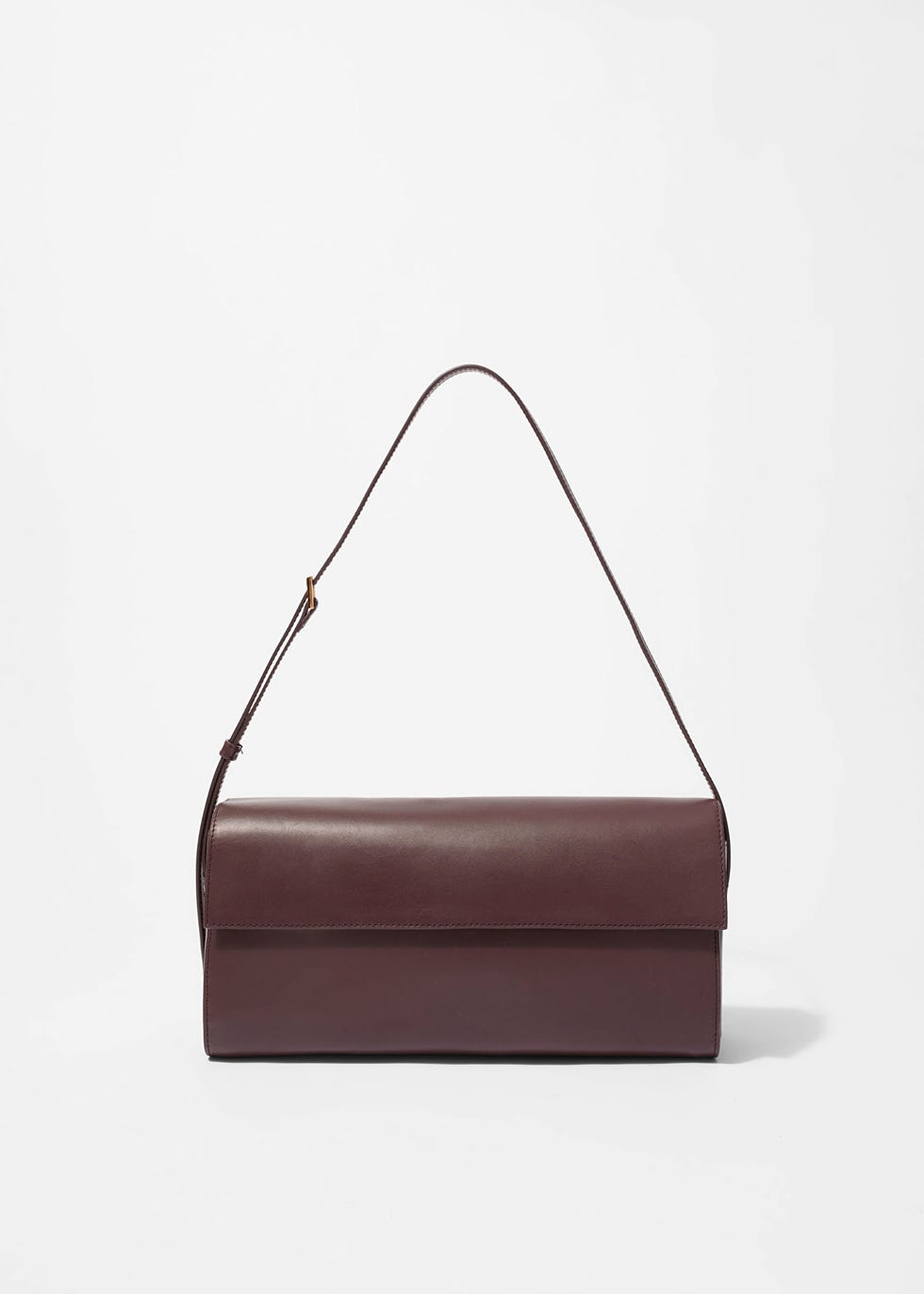 Leather shoulder bag